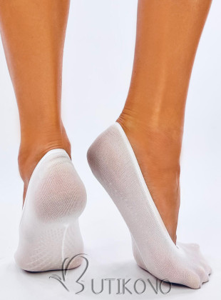 Ponožky do balerín bílé