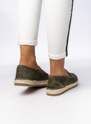 Dámské mokasíny TESSA khaki