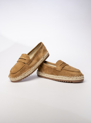Dámské mokasíny TESSA camel hnědé