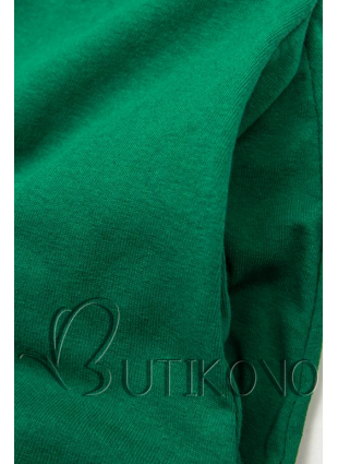 Zelené šaty CUTE Plus Size