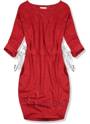 Červené ležérní šaty