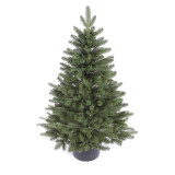 Vánoční stromek v květináči 3D Smrk MORITZ 110 cm