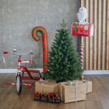 Vánoční stromek v květináči 3D Smrk MORITZ 80 cm