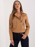 Camel dámská koženková bunda