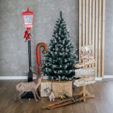 Vánoční zasněžený stromek Borovice ALPINE 220 cm