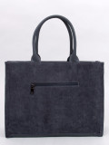 Dámská shopper taška tmavě šedá