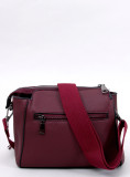 Dámská taška s třásněmi vínově červená