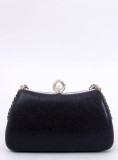 Společenská clutch kabelka černá