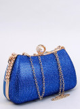 Společenská clutch kabelka kobaltově modrá