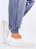 Slip-on dámské tenisky bílé