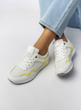 Sportovní tenisky LUCY bílá/žlutá