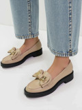 Béžové dámské mokasíny ELISSA