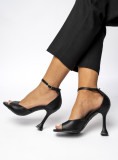 Černé elegantní sandály FREYA