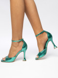 Zelené elegantní sandály FREYA