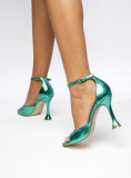 Zelené elegantní sandály FREYA