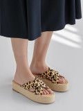 Pantofle SAFARI leopard