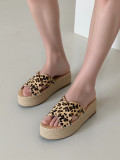 Pantofle SAFARI leopard