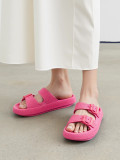 Růžové letní pantofle FAREA