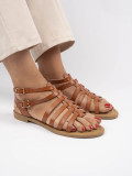 Letní sandály v camel barvě PALERMO