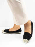 Černé espadrilky SARDINIA