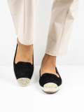 Černé espadrilky SARDINIA
