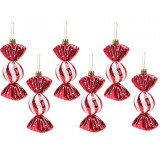 Vánoční ozdoby - bonbony 6 ks