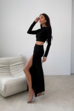 Černá halenka Linnea