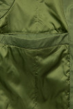 Tmavě zelená přechodná parka CALM