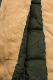 Army zelená parka s odnímatelnou vnitřní podšívkou