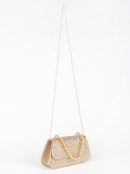 Malá zlatá kabelka na řetízku