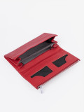 Klasická dámská červená peněženka