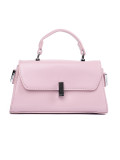 Růžová malá kabelka s rukojetí