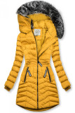 Žlutá zimní bunda FASHION