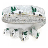 Vánoční stuha DRIVING 5cm x 2m