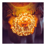 Vánoční světla - 200 LED, 20m, teplá bílá