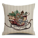 Vánoční povlak na polštář SLEIGH 45 cm x 45 cm