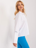 Bílá dámská košile s dlouhým rukávem