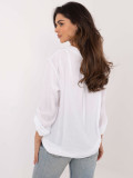 Bílá blůza s dlouhým rukávem