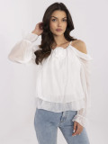 Elegantní blůza s volány