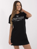Sportovní mini šaty černé