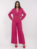 Elegantní komplet v růžové barvě