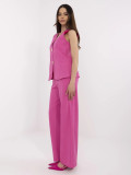 Elegantní komplet v růžové barvě