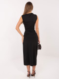 Černé elegantní midi šaty