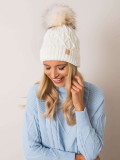 Ecru teplá zimní čepice