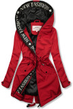 Lehká přechodná parka FASHION červená