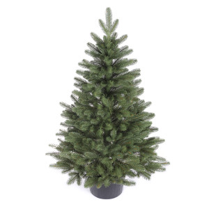 Vánoční stromek v květináči 3D Smrk MORITZ 110 cm