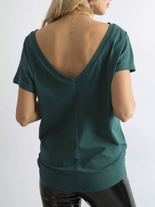 Tmavě zelené tričko Fire