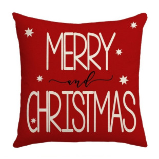 Povlak na polštář 45 x 45  MERRY and CHRISTMAS