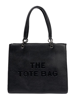 Klasická černá shopperka TOTE