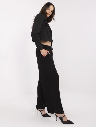 Stylové černé kalhoty